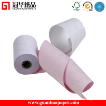 SGS Carbonless Paper Roll 2ply White /Yellow or White/Pink